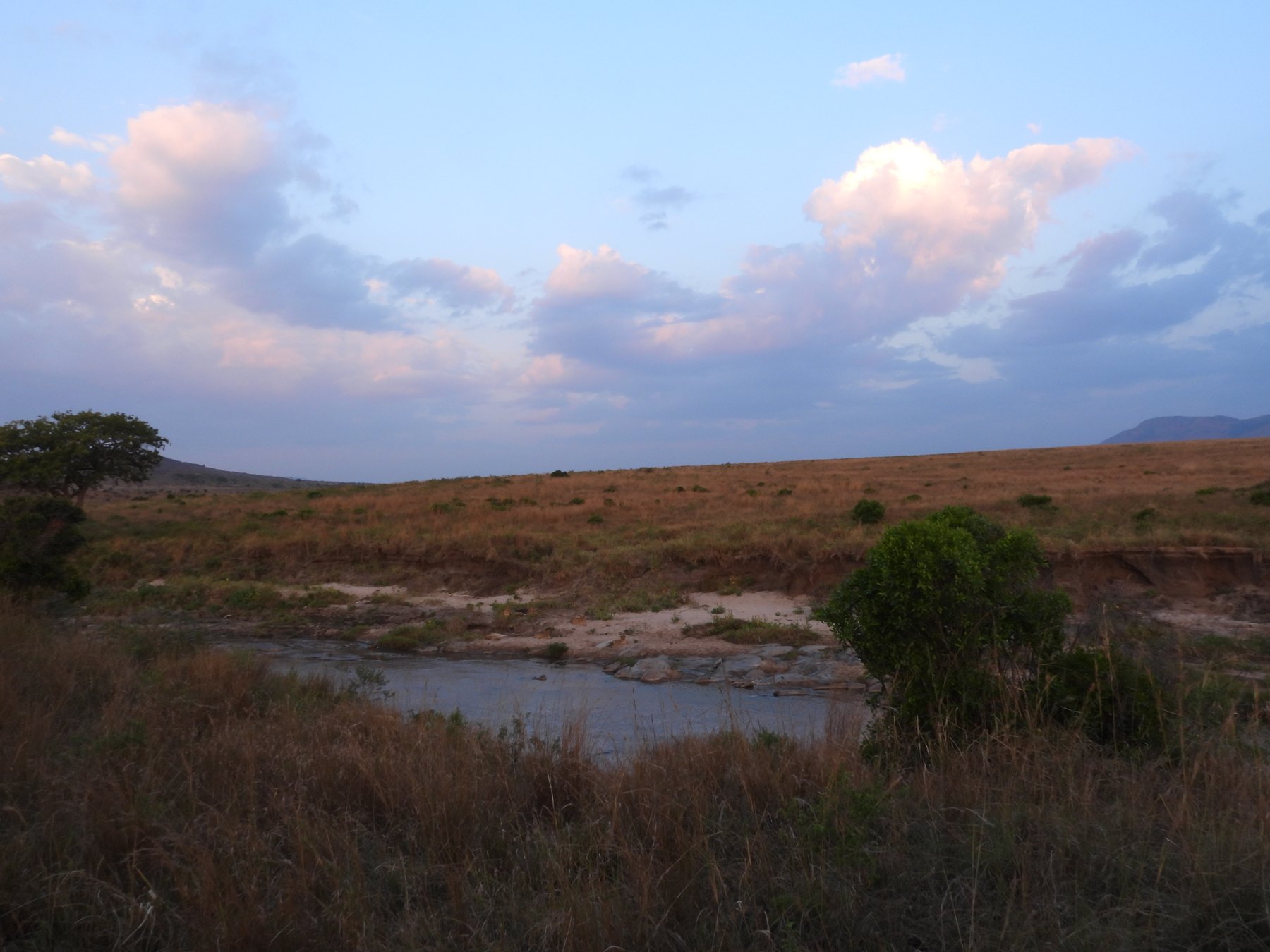 Clouds over the plains