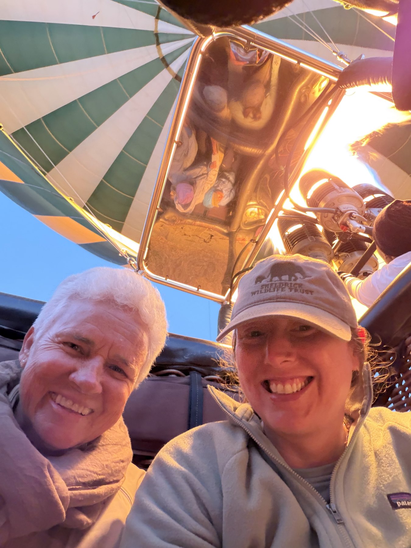Balloon selfie