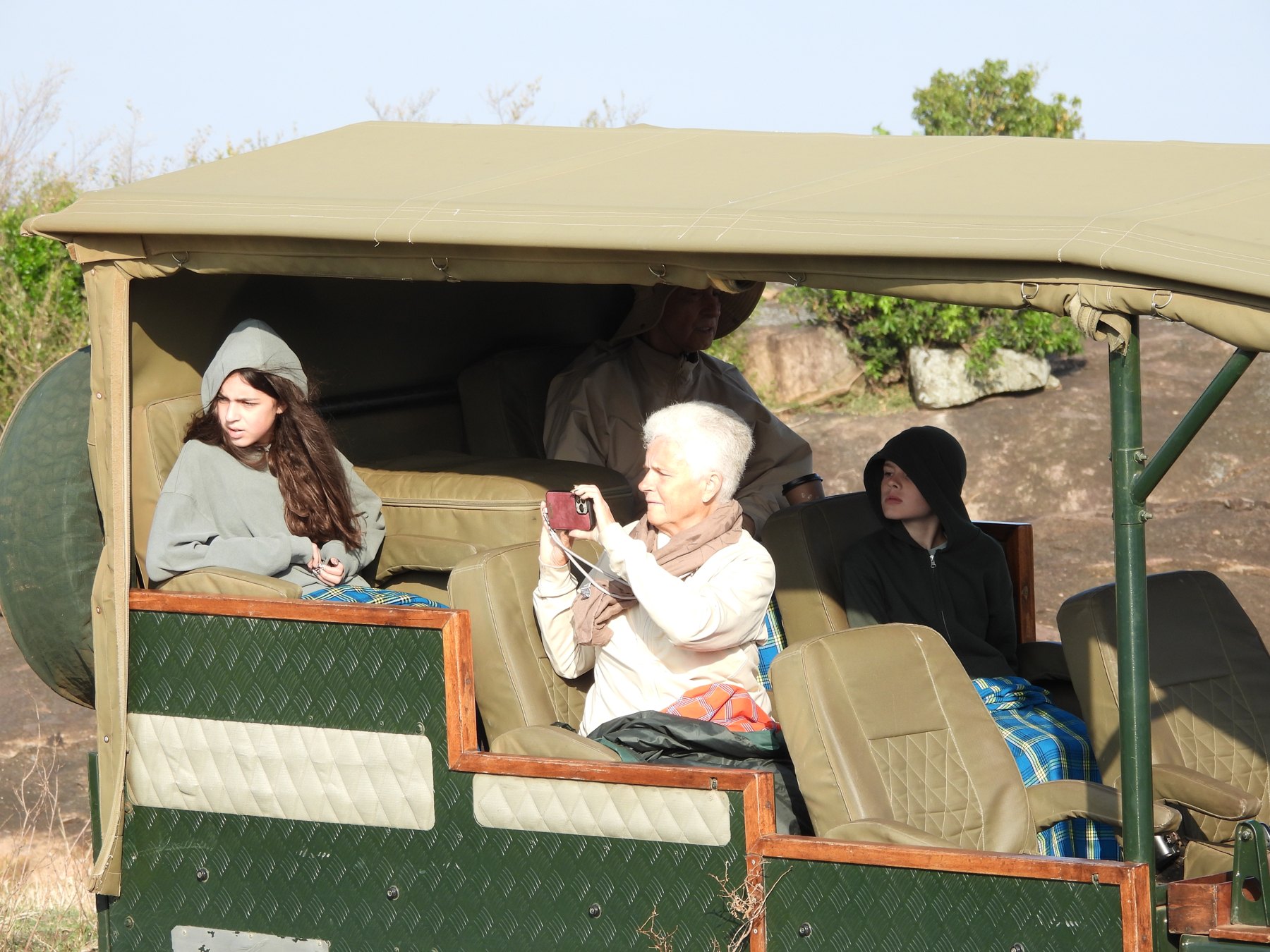 Watching the hippos