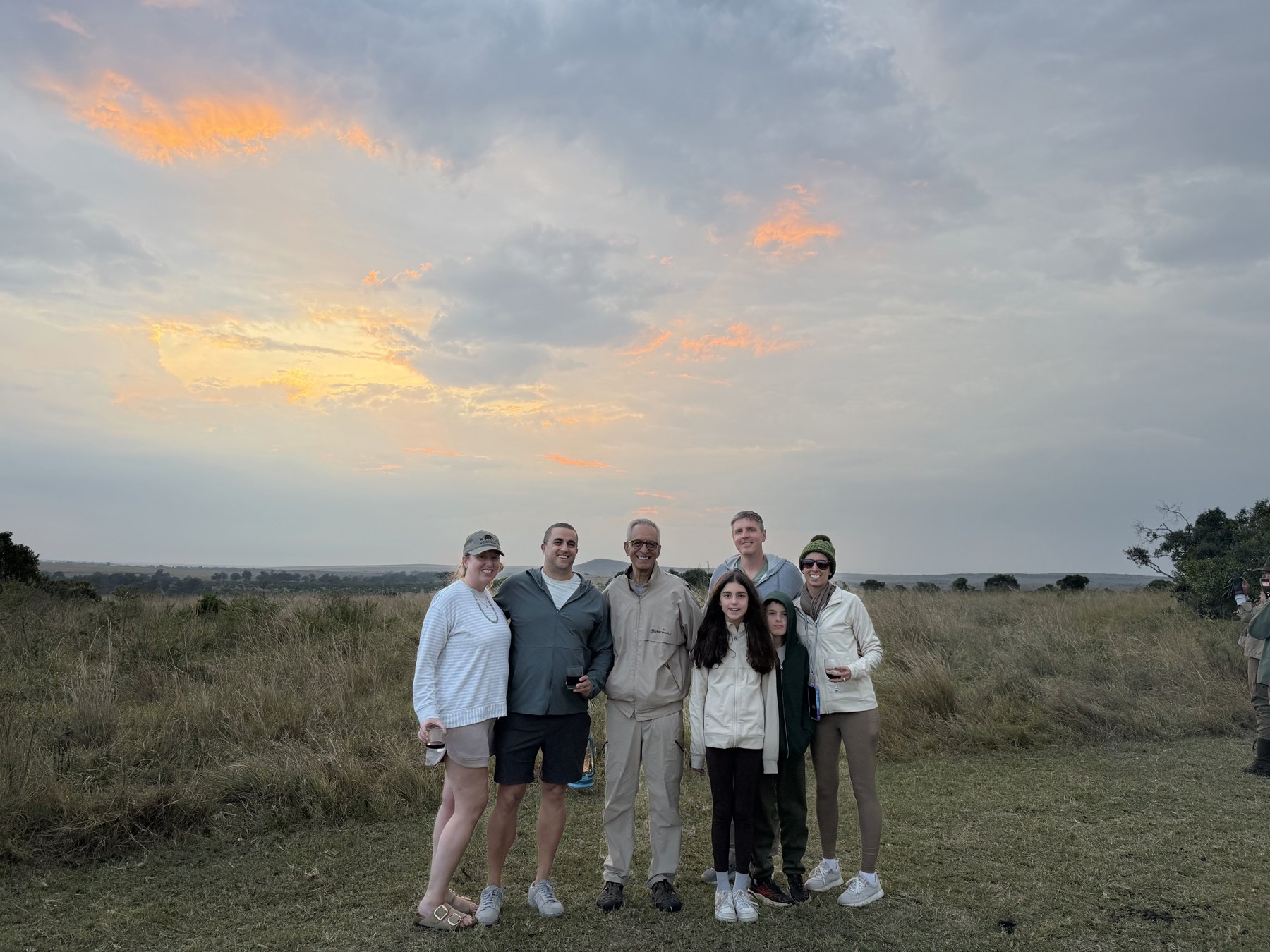 Sundowners on the plains