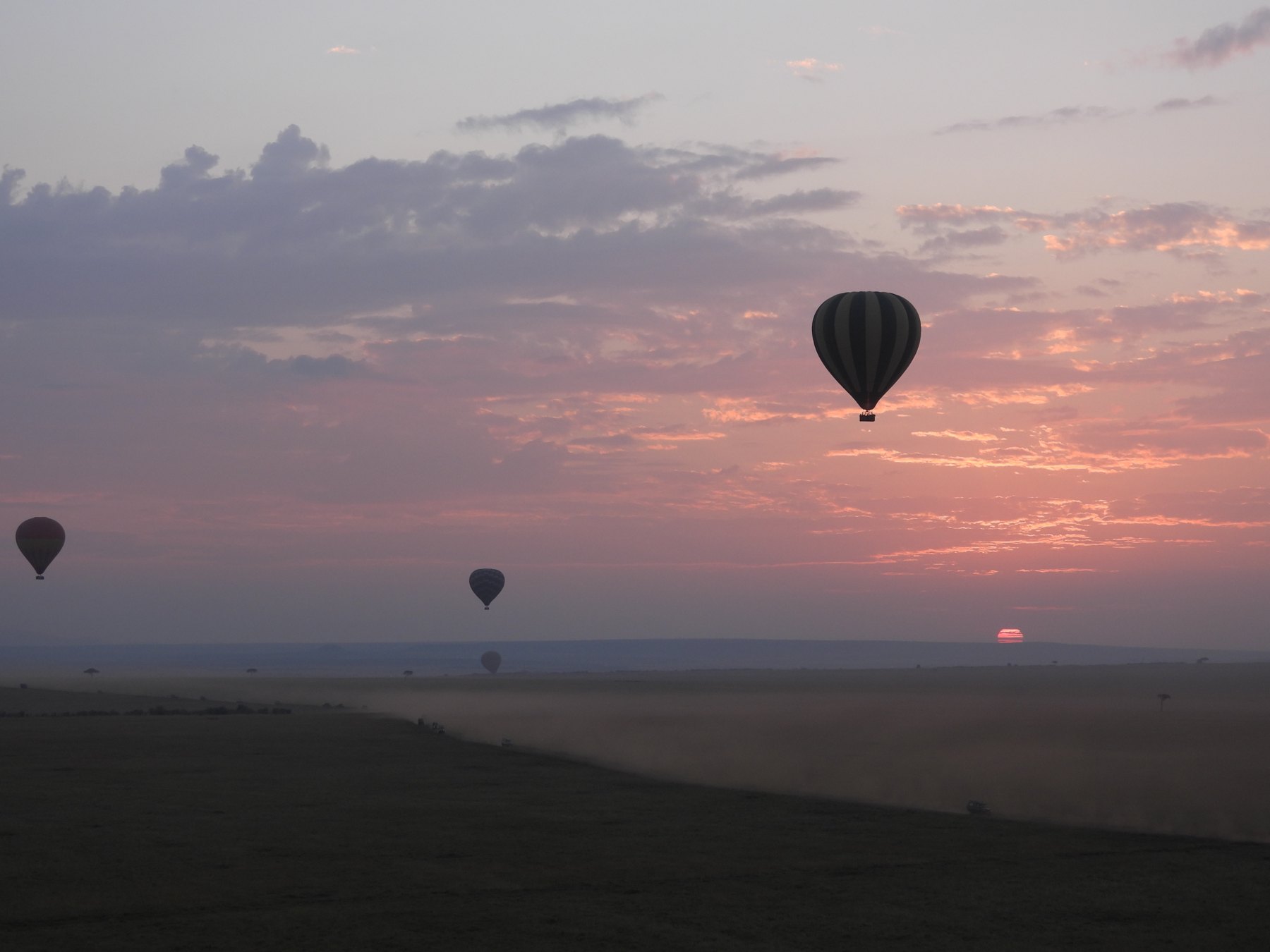 Balloons over the Mara